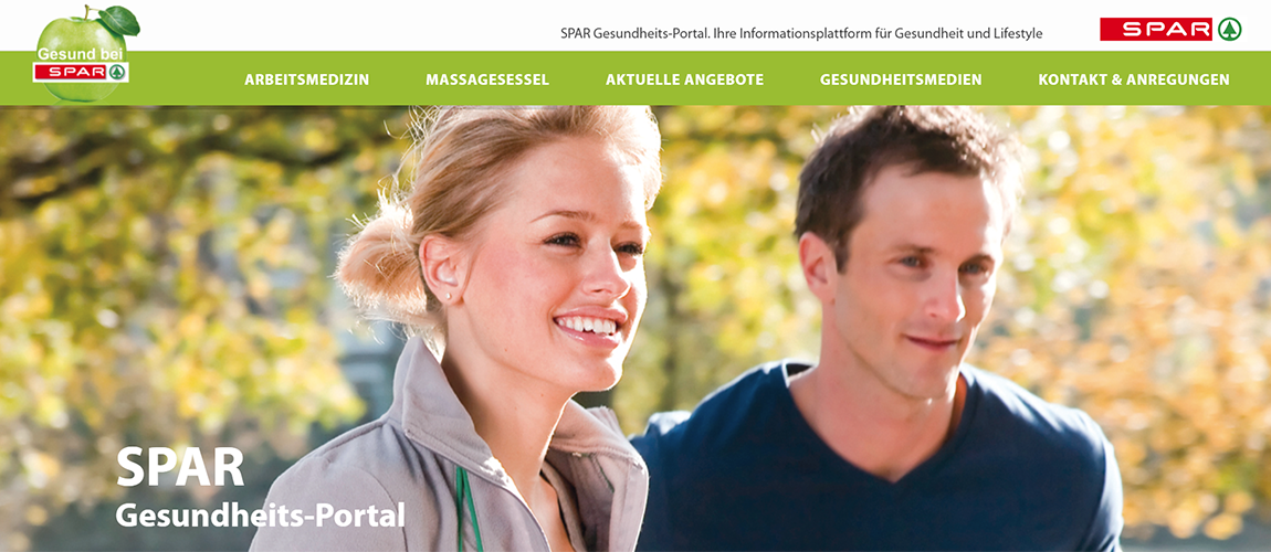 SPAR Gesundheits-Portal. Ihre Informationsplattform für Gesundheit und Lifestyle