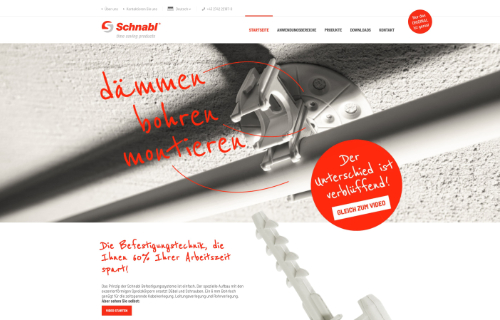 Homepage für Schnabl Stecktechnik